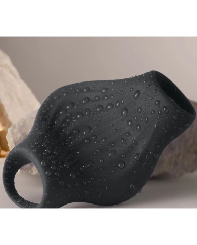 ROCKS OFF PALM MASTURBADOR VIBRADOR FLEXIBLE NEGRO