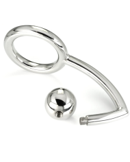 METAL HARD COCK RING ANILLO CON GANCHO INTRUDER ANAL 45MM