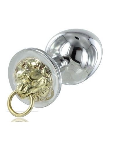 METAL HARD PLUG ANAL ACERO TIGRE