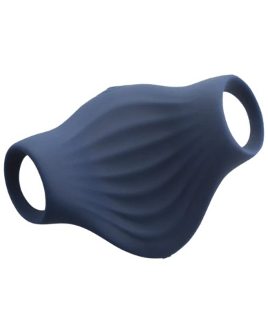 ROCKS OFF PALM MASTURBADOR VIBRADOR FLEXIBLE AZUL