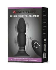 PRETTY LOVE PLUG VIBRADOR Y ROTACION POR CONTROL REMOTO
