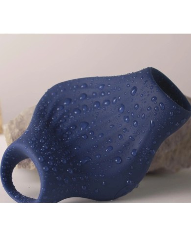 ROCKS OFF PALM MASTURBADOR VIBRADOR FLEXIBLE AZUL