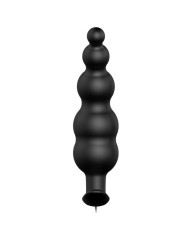 PRETTY LOVE PLUG ANAL SILICONA ESTIMULACION EXTRA Y 12 MODOS VIBRACION NEGRO CONTROL REMOTO