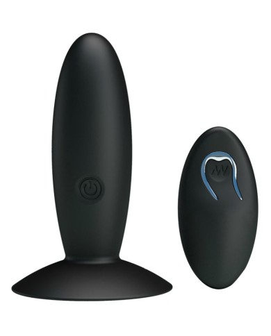 PRETTY LOVE PLUG ANAL RECARGABLE CON VIBRACION Y MANDO