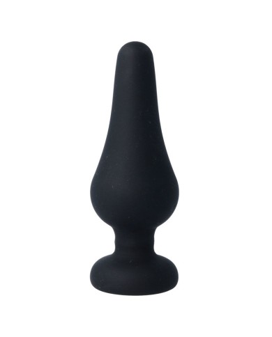 INTENSE ANAL PLUG PIPO L SILICONE NEGRO 13 CM