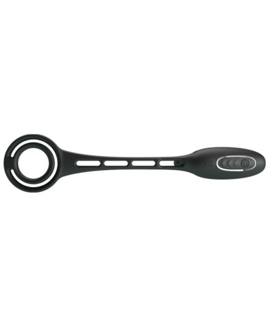 PRETTY LOVE ANILLOS PENE CON PLUG VIBRADOR