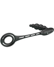 PRETTY LOVE ANILLOS PENE CON PLUG VIBRADOR