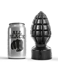 ALL BLACK PLUG ANAL 14 CM