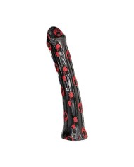 ALL BLACK PLUG DILDO 31 CM