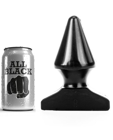 ALL BLACK ANAL PLUG 17 CM