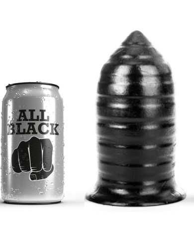 ALL BLACK ANAL PLUG 16 CM