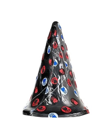 ALL BLACK PLUG TRIANGULAR 30 CM