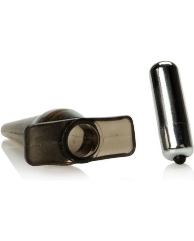 CALEXOTICS PLUG MINI VIBRO TEASE VIBRADOR NEGRO