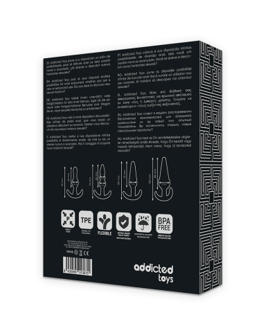 ADDICTED TOYS SET 4 PLUGS ANALES