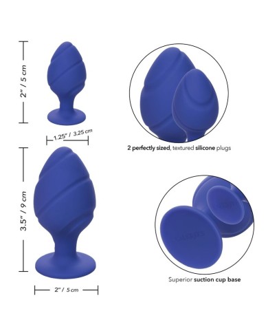 CALEXOTICS CHEEKY PLUGS ANALES LILA