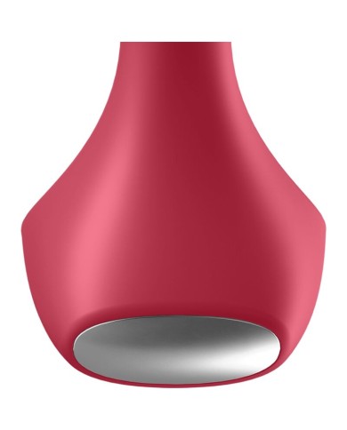 SATISFYER BACKDOOR LOVER PLUG ANAL VIBRADOR ROJO