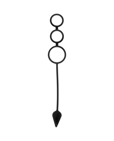 OHMAMA FETISH ANILLOS Y PLUG SILICONA