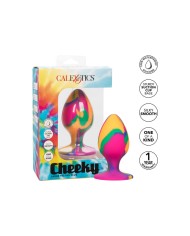 CALEXOTICS CHEEKY LARGE TIE DYE PLUG ANAL
