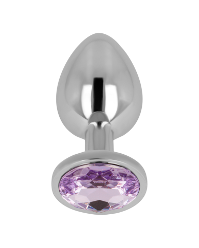 OHMAMA PLUG ANAL CON CRISTAL VIOLETA 8 CM
