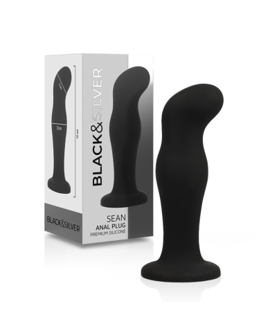 BLACKSILVER SEAN PLUG ANAL SILICONA PREMIUM NEGRO