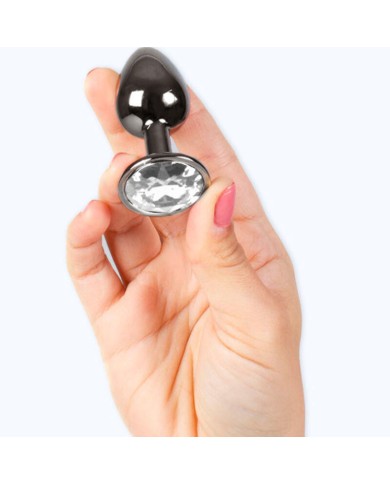 SECRETPLAY GUNMETAL BUTT PLUG TALLA S 7 CM