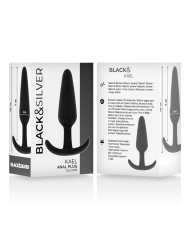 BLACKSILVER KAEL PLUG ANAL SILICONA CON ASA MEDIANO