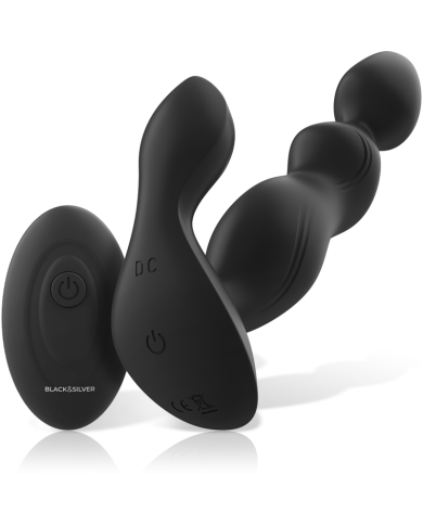 BLACKSILVER CORA PLUG PROSTATICO SILICONA CONTROL REMOTO