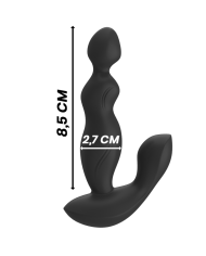 BLACKSILVER CORA PLUG PROSTATICO SILICONA CONTROL REMOTO