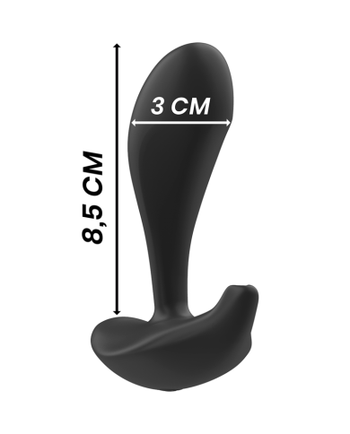 BLACKSILVER DWAYNE PLUG ANAL SILICONA CONTROL REMOTO