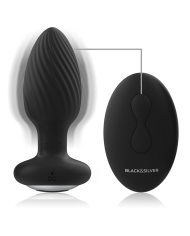 BLACKSILVER WELLS PLUG ROTADOR ANAL SILICONA CONTROL REMOTO