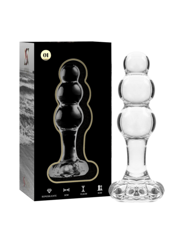 NEBULA SERIES BY IBIZA MODELO 1 PLUG CRISTAL TRANSPARENTE 105 CM O 3 CM
