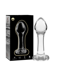 NEBULA SERIES BY IBIZA MODELO 2 PLUG CRISTAL TRANSPARENTE 11 CM O 35 CM