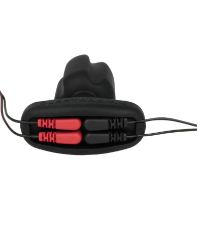 ELECTRASTIM TARTARUS PLUG ANAL SILICONA QUADRIPOLAR NEGRO