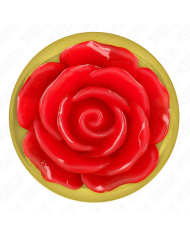 KINK PLUG ANAL DORADO ROSA ROJA TALLA S