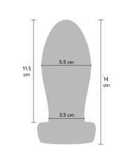 HIDDEN DESIRE EXTREME HEAVY ANAL STRETCHER PLUG M