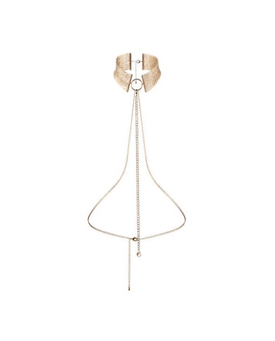 BIJOUX DESIR METALLIQUE COLLAR METLICO DORADO