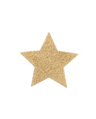 BIJOUX INDISCRETS PEZONERAS FLASH ESTRELLA DORADA