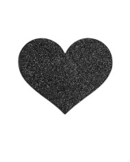 BIJOUX INDISCRETS PEZONERAS FLASH CORAZON NEGRO