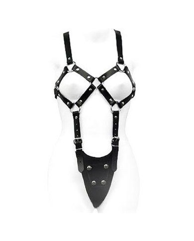 LEATHER BODY EXPOSED BODY WOMAN