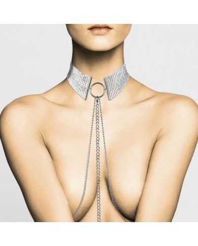 BIJOUX DESIR METALLIQUE COLLAR METLICO PLATEADO