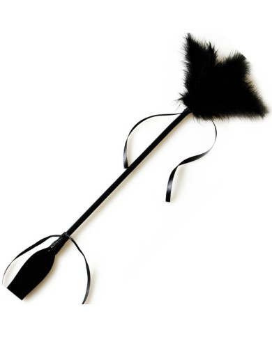 SECRETPLAY FUSTA PLUMA NEGRO