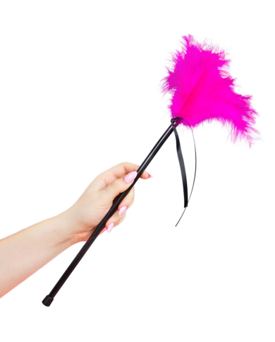 SECRETPLAY PLUMERO PLUMAS ROSA 40 CM