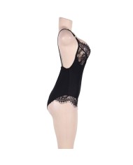 SUBBLIME TEDDY CON FRANJAS NEGRO TALLA GRANDE