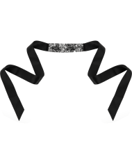 COQUETTE CHIC DESIRE ANTIFAZ ENCAJE NEGRO CINTA