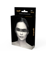 COQUETTE CHIC DESIRE ANTIFAZ ENCAJE NEGRO CINTA