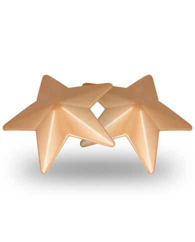 COQUETTE CHIC DESIRE CUBRE PEZONES METAL ESTRELLAS
