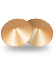COQUETTE CHIC DESIRE CUBRE PEZONES METAL CIRCULOS DORADOS