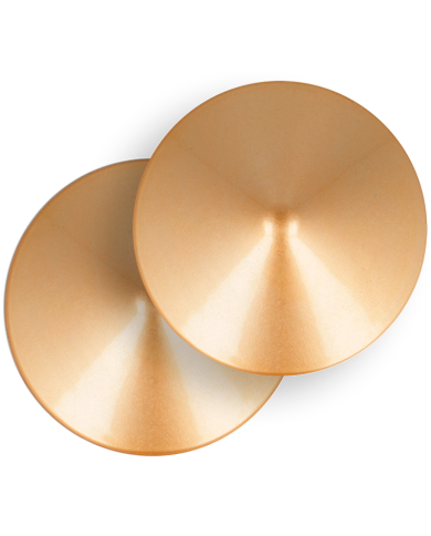 COQUETTE CHIC DESIRE CUBRE PEZONES METAL CIRCULOS DORADOS