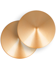 COQUETTE CHIC DESIRE CUBRE PEZONES METAL CIRCULOS DORADOS