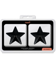 COQUETTE CHIC DESIRE CUBRE PEZONES METAL ESTRELLAS NEGRAS
